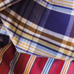 Close-up of soft pajama fabric