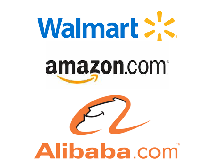 Logos of reputed online retailers