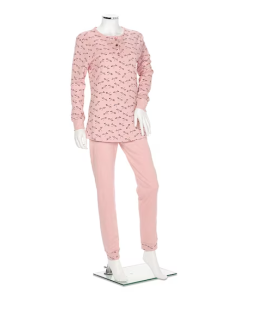 Soft modal pajama set displayed on a mannequin