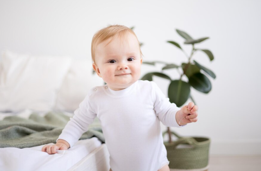 Touched by Nature Unisex Baby Organic Cotton Long Sleeve Bodysuits